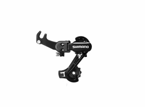 Переключатель велосипедный задний Shimano Tourney, TZ31, GS, 6-7 скоростей, черный, без упаковки, ARDTZ31AGSB