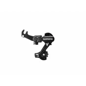Переключатель велосипедный задний Shimano Tourney, TZ31, GS, 6-7 скоростей, черный, без упаковки, ARDTZ31AGSB