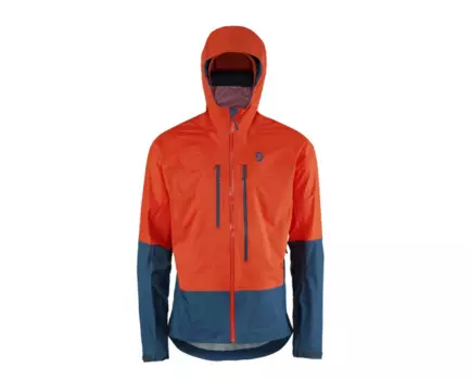 Велокуртка Scott Trail MTN DRYO 20 tangerine orange/eclipse blue, 250289-5461