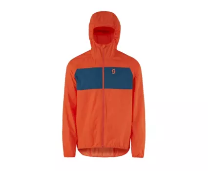Велокуртка Scott Trail MTN WB 40 tangerine orange/eclipse blue, 250291-5461