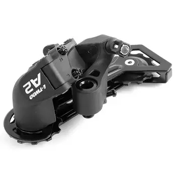 Переключатель задний LTWOO RD-V4007L-2, 7 скоростей, средняя лапка, 34T, 45T, черный, RD-V4007L-2(7ск) Shimano