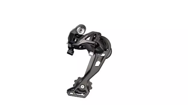 Переключатель задний MicroShift, SGS, 2/3x10 скоростей, крепление на болт, черный, RD-M61L