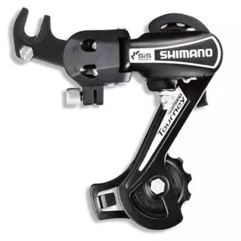 Переключатель задний SHIMANO Tourney, 6 скоростей, крепление на ось, черный, ARDTY21BGSBL