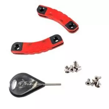 Перемычки шарнира POD KX 3.0 Hinge Ligament Set, Red/Black, 2025, KX31-RBK-BL-OS