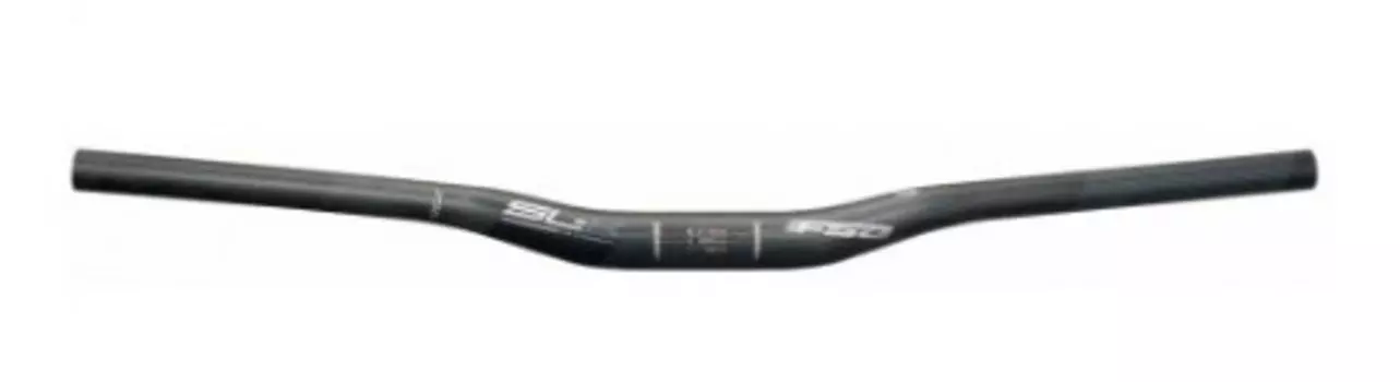 Руль велосипедный FSA SLK Carbon Alloy Rizer MTB, 31.8 x18 x700 мм, Matt UD, 2015, 180-0001066031