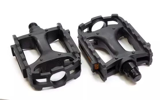 Педали велосипедные TRIX, пластик/сталь, 97x85 мм, резьба 9/16", MX-P606