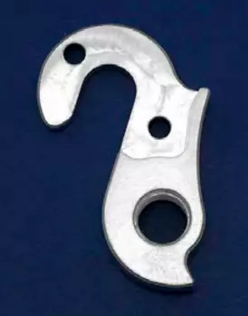 Петух велосипедный МЕТА, фрезерованный, серебристый, D71