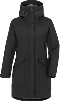 Плащ DIDRIKSONS AGNES WNS COAT, черный, 503507