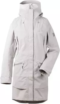 Плащ женский Didriksons ILMA WNS PARKA, алюминий, 502294 (Размер: 32)