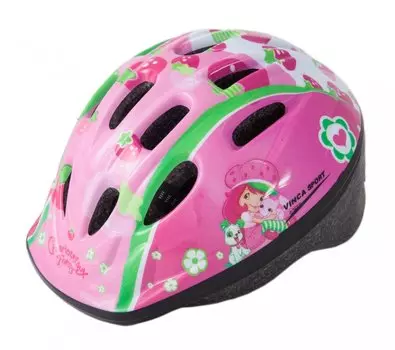 Велошлем детский Vinca sport VSH 8 pink, "малинки", розовый