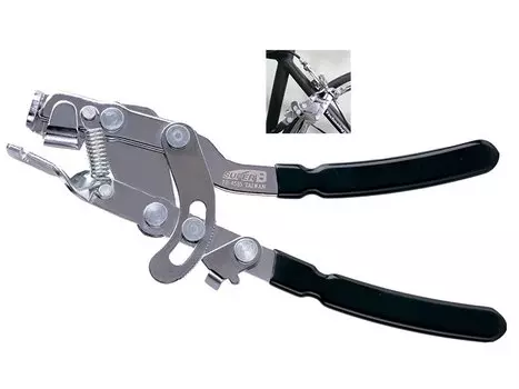 Плоскогубцы для тросика с замком SUPER B (Premium) TB-4585, торговая упаковка, TB-4585