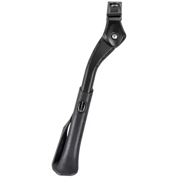 Подножка M-WAVE алюм. 26-29" STRONG R регул. крепл. на перья, подходит к ЭЛЕКТРО ВЕЛО черная, 5-430743