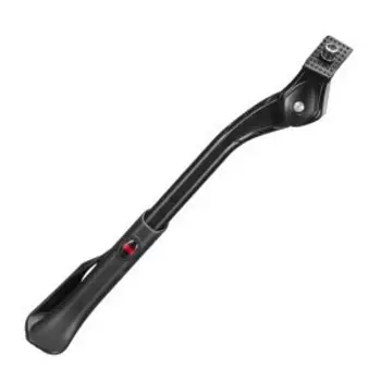 Подножка велосипедная HORST H035 22-29" алюминиевая, крепление центральное, регулируемая, усиленная, черная, 00-170389