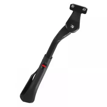 Подножка велосипедная HORST H065 24-29" алюминиевая, одноперьевая, крепление к перу, регулируемая, черная, 00-170397