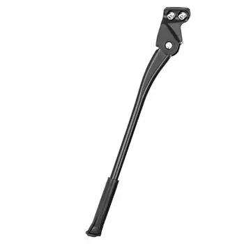 Подножка велосипедная HORST H068 24-29" алюминиевая, одноперьевая, крепление к перу, регулируемая, черная, 00-170406