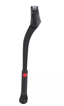 Подножка велосипедная KAI WEI, телескопическая, алюминий, для 20”-28”, черный, KWA-6-30