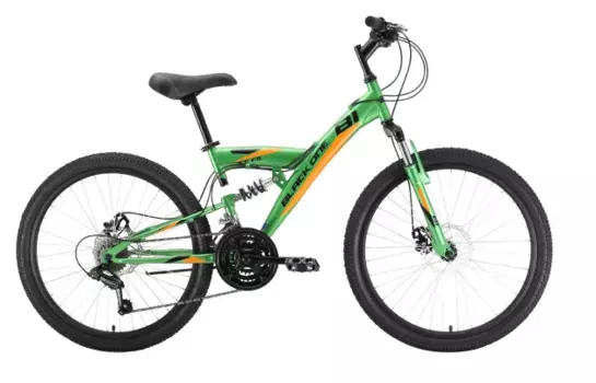 Подростковый велосипед Black One Ice FS 24 D 24" 2022
