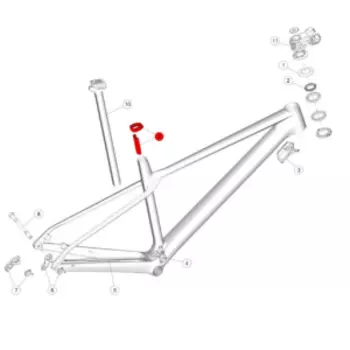 Подседельный хомут BMC Twostroke 01, MY 2021, 30000711