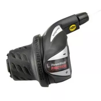 Шифтер велосипедный SHIMANO Tourney RevoShifter SL-RS36-LS BT, левый, 3 скорости, трос 1800 мм, 590129