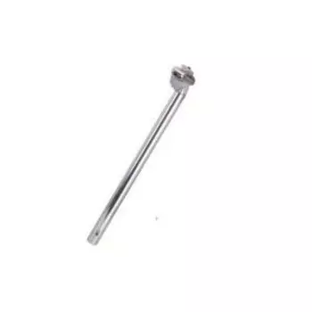 Подседельный велоштырь Vinca Sport с замком, 25.4*400мм, алюминиевый, серебристый, VSS 4 (25.4) silver