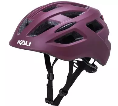 Шлем велосипедный KALI URBAN/CITY/MTB с фонариком CENTRAL Sld, бардовый 2019