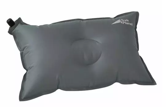 Подушка самонадувающаяся, Trek Planet Camper Pillow, серый, 70423