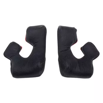 Подушки боковые шлема Leatt Moto 7.5 Cheek Pads, Black, 2024, 4021370561 (Размер: 30 mm, Цвет: Черный)