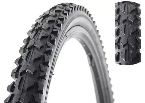 Покрышка для городского велосипеда P-1001(А) WANDA , 24x2,125, черный, P1001AWD24