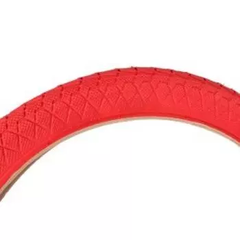 Покрышка для велосипеда KENDA 20"х1.95 (50-406) K907 низкий, красная 5-527214