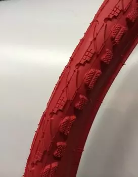 Покрышка для велосипеда KENDA 26"х1.95 (50-559) K935 KHAN полуслик, красная, 5-524688