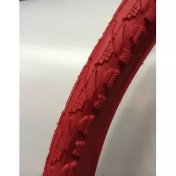 Покрышка для велосипеда KENDA 26"х1.95 (50-559) K935 KHAN полуслик, красная, 5-524688