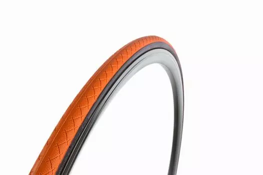 Покрышка для велосипеда VITTORIA 700x23С слик клинчер оранжевая 11-723