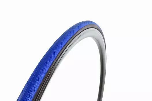 Покрышка для велосипеда VITTORIA 700x23С слик клинчер сине-черная 11-724