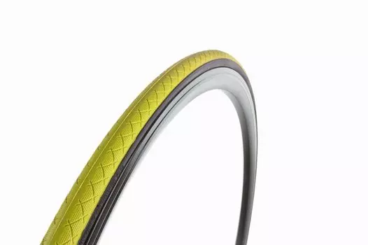 Покрышка для велосипеда VITTORIA 700x23С слик клинчер желтая 11-725