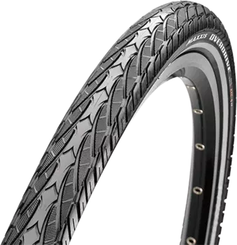 Покрышка Maxxis Overdrive, для города, 700x38C, TPI 60, сталь, защита от проколов, TB95688400