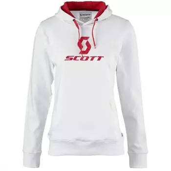 Толстовка женская 10 Icon, длинный рукав, белый, 2019, 241942-0002