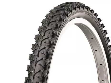 Покрышка велосипедная ALHONGA 24"x2,125", стальной корд, черный