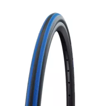 Велопокрышка SCHWALBE RIGHTRUN, 24x1.00 (25-540), K-Guard, HS387, 2Grip, NMC, 50EPI, черно-синяя, 05-10282388.01