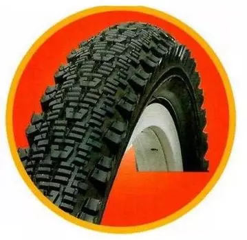 Покрышка велосипедная Bohai WQ119-001, 26x2,10, черный, CC8107/26