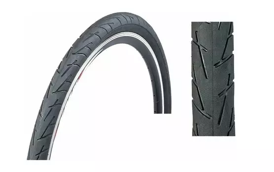 Покрышка велосипедная CHAO YANG, 27.5"х 2.10, H-5207, АНТИПРОКОЛ RHINO SKIN, слик, черная, H-5207-AP (S913004)