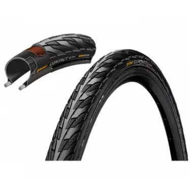 Покрышка велосипедная Continental CONTACT, 700 x 47C, 47-622, 180TPI, SafetySystemBreaker, E25, черная, 101327