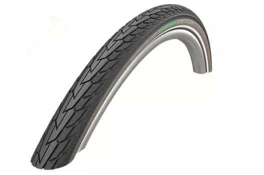 Велопокрышка Schwalbe ROAD CRUISER 28"x1.60/700x40C (42-622), K-Guard, TwinSkin, HS484, GREEN, Reflex, 05-11101278