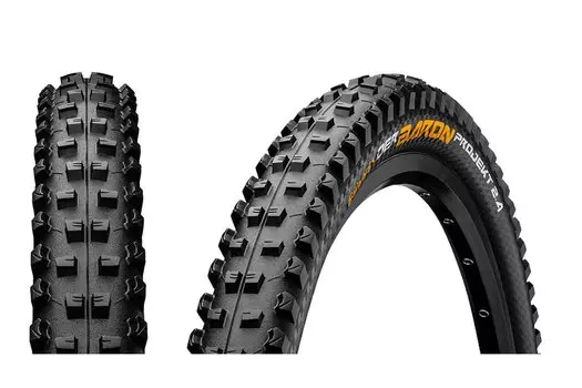 Покрышка велосипедная CONTINENTAL Der Baron Projekt ProTection Apex, 29x2.4", foldable, чёрный, 01015730000