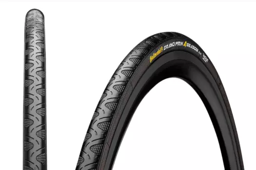 Покрышка велосипедная Continental Grand Prix 4-Season, 700x32mm, foldable, Double Vectran Breaker, черный, 01010950000