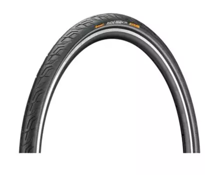 Покрышка велосипедная Continental Ride City, 37-622 (28x1 3/8x1 5/8) clincher, colour:black, Reflex, Punct, A235330