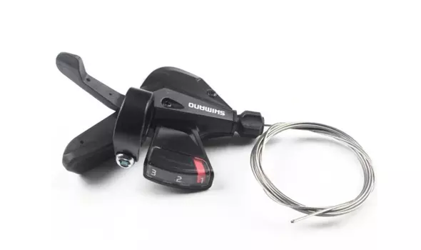 Переключатель скоростей велосипедный Shimano Altus SL-M310-3LB, левый, 3 скорости, ST (590117)