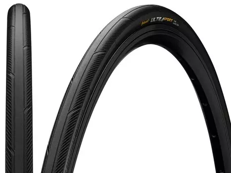 Покрышка велосипедная Continental Ultra Sport III, 28-622, 700 x 28C, складная, PureGrip Compound, E25, черный, 150466