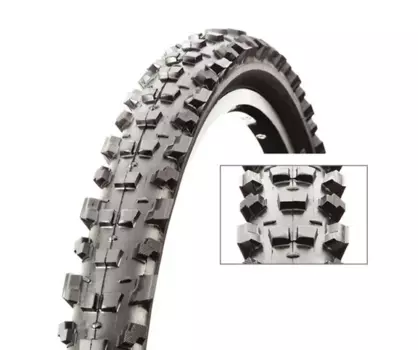 Покрышка велосипедная CST C-1270, 26x2,10, 22 TPI, черный, 1TRR26000365