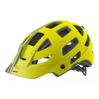 Шлем велосипедный GIANT RAIL, с технологией MIPS, матовый желтый/черный