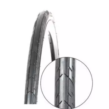 Покрышка велосипедная EVOLUTION, 700x 28C, черная, TREV-1175